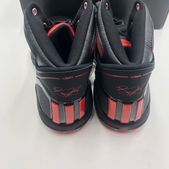 Adidas D. Rose 1.5 Restomod Black Red Basketball Shoes NEW!